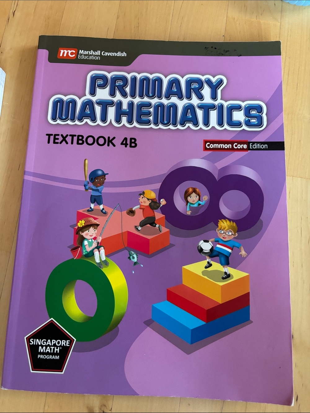 Primary Mathematics Workbook & Textbook Set - 4B - Picture 5 of 6